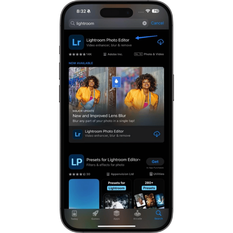 lightroom for ios Download