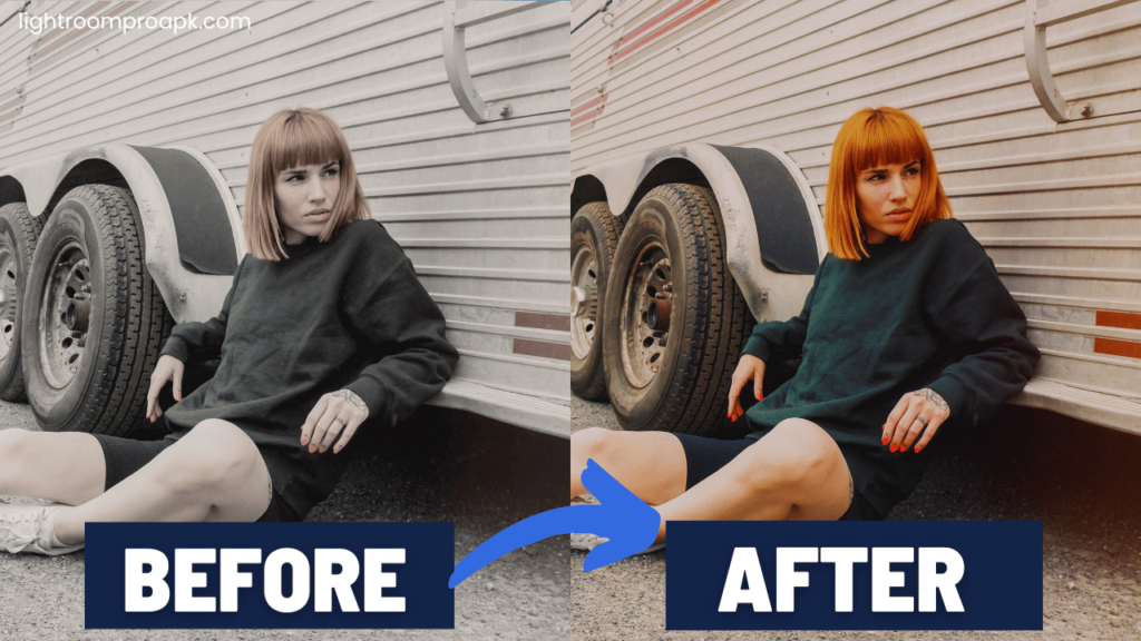 Before and After lightroom pro apk